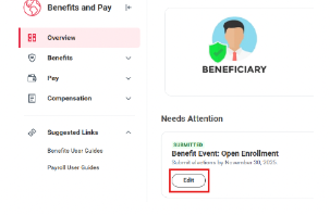 Benefits overview on workday